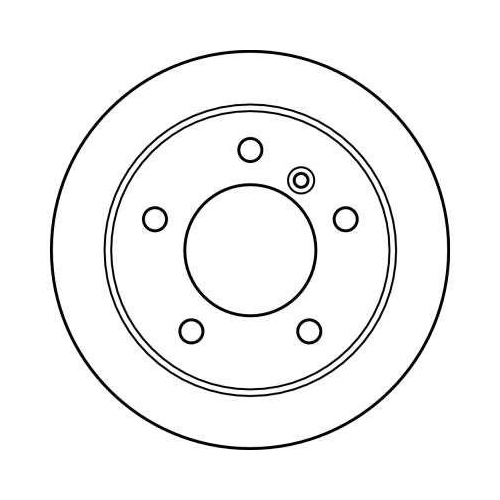 TRW Bremsscheibe TRW SINGLE DF4087S