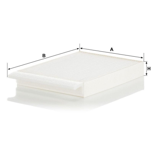 MANN-FILTER Filter, Innenraumluft CU 30 012