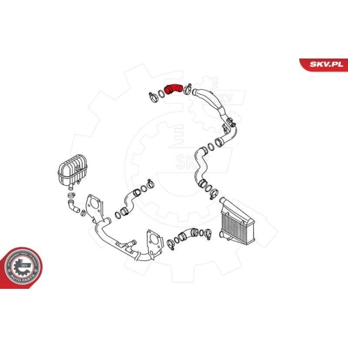 ESEN SKV Ladeluftschlauch 24SKV029