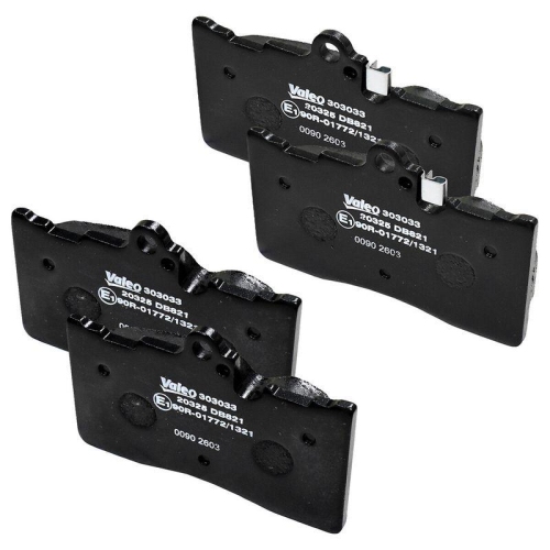 VALEO Bremsbelagsatz, Scheibenbremse ESSENTIAL 303033