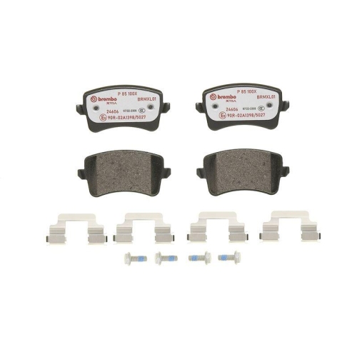 BREMBO Bremsbelagsatz, Scheibenbremse XTRA LINE P 85 100X