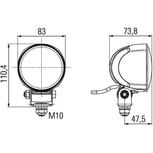 HELLA R&uuml;ckfahrleuchte CoroSafe 2ZR 996 376-091