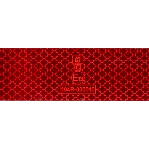 Warnmarkierungsfolie Trailer-Pool, L 4000 mm, rot LKW Anhänger Frielitz