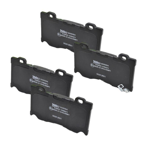 VALEO Bremsbelagsatz, Scheibenbremse ESSENTIAL 303034