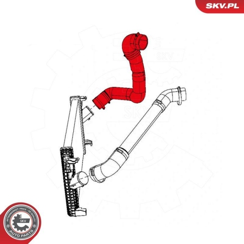 ESEN SKV Ladeluftschlauch 43SKV046