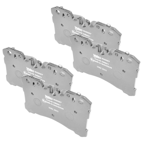 VALEO Bremsbelagsatz, Scheibenbremse ESSENTIAL 303037