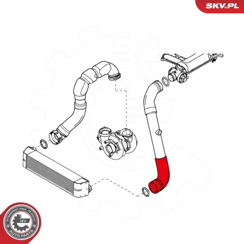 ESEN SKV Ladeluftschlauch 24SKV955