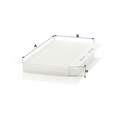 MANN-FILTER Filter, Innenraumluft CU 3337