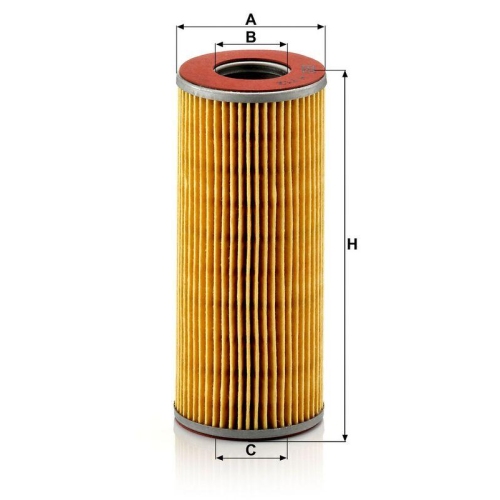 MANN-FILTER &Ouml;lfilter H 712 k