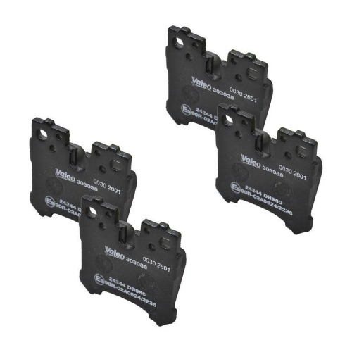 VALEO Bremsbelagsatz, Scheibenbremse ESSENTIAL 303038