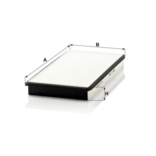 MANN-FILTER Filter, Innenraumluft CU 3360