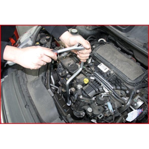 1/2 Zoll &Ouml;lfilterschl&uuml;ssel f&uuml;r Doppelnockenwellen Dieselmotoren, 27 mm KS TOOLS