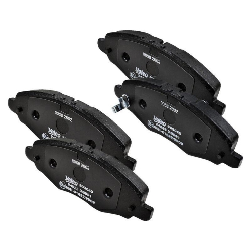VALEO Bremsbelagsatz, Scheibenbremse ESSENTIAL 303040