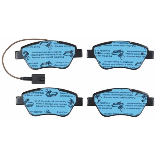 TRW Bremsbelagsatz, Scheibenbremse COTEC GDB1590