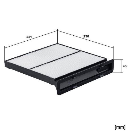 MANN-FILTER Filter, Innenraumluft CU 23 035