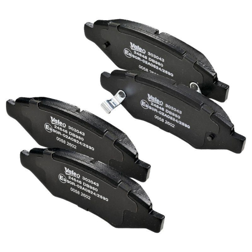VALEO Bremsbelagsatz, Scheibenbremse ESSENTIAL 303043