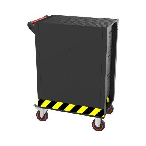 ECOline SCHWARZ/ROT/GELB Werkstattwagen mit 7 Schubladen KS TOOLS 897.1007