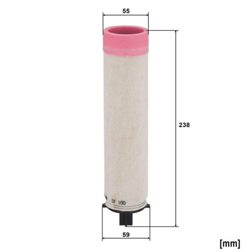 MANN-FILTER Sekund&auml;rluftfilter EUROPICLON CF 100