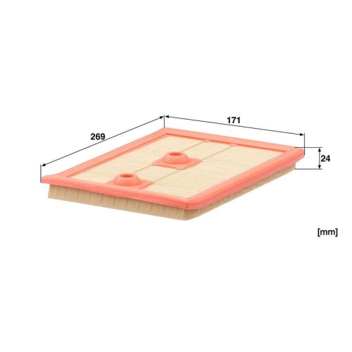 MANN-FILTER Luftfilter C 27 009