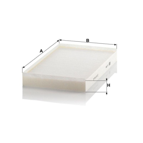 MANN-FILTER Filter, Innenraumluft CU 3540
