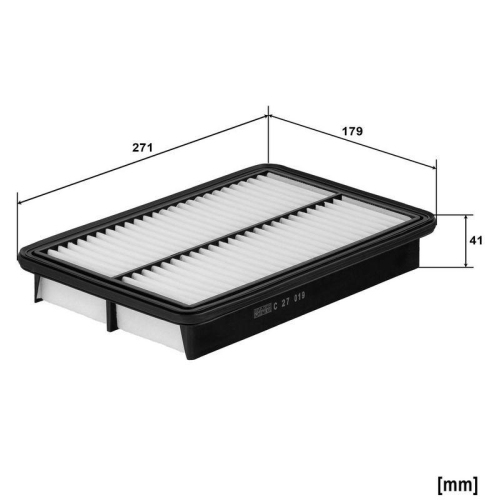 MANN-FILTER Luftfilter C 27 019