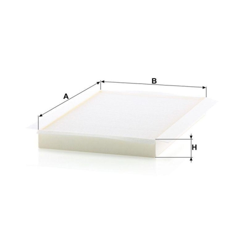 MANN-FILTER Filter, Innenraumluft CU 3569