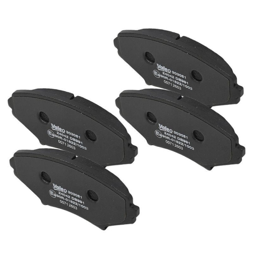 VALEO Bremsbelagsatz, Scheibenbremse ESSENTIAL 303051