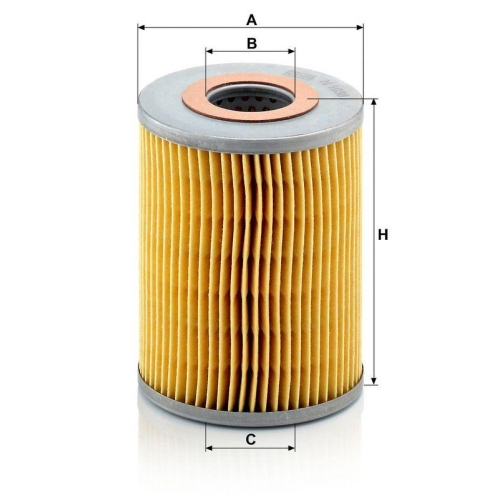 MANN-FILTER &Ouml;lfilter H 1038