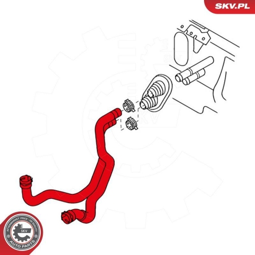 ESEN SKV Heizungsschlauch 43SKV822