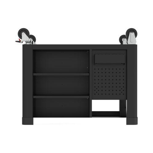 PERFORMANCEplus P35 SCHWARZ/ROT Werkstattwagen mit 12 Schubladen 873.5008