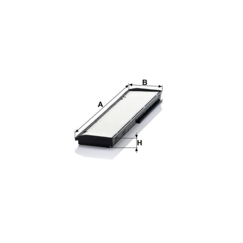 MANN-FILTER Filter, Innenraumluft CU 3822-2
