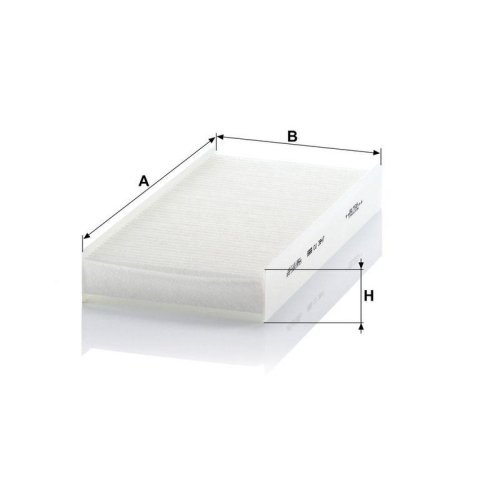 MANN-FILTER Filter, Innenraumluft CU 3847