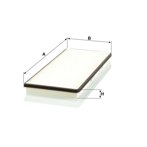 MANN-FILTER Filter, Innenraumluft CU 3858
