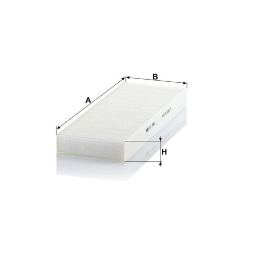 MANN-FILTER Filter, Innenraumluft CU 3869