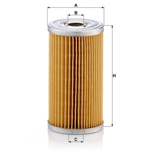 MANN-FILTER Kraftstofffilter P 8014