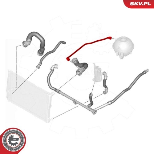 ESEN SKV K&uuml;hlerschlauch 43SKV646
