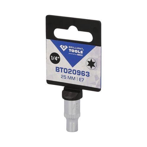 1/4 Zoll Torx-E-Stecknuss, E7 BRILLIANT TOOLS BT020963