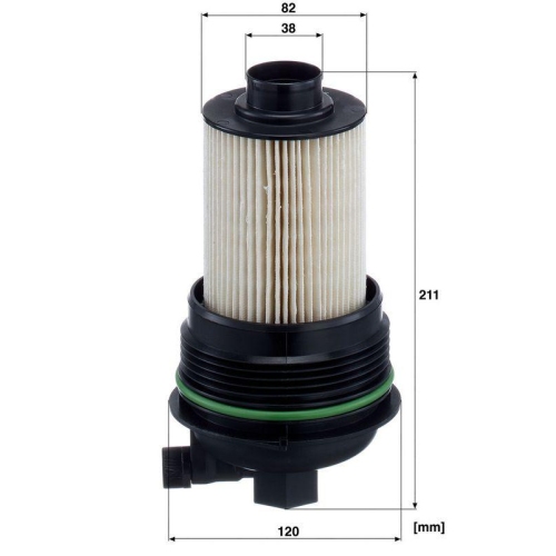 MANN-FILTER Kraftstofffilter PU 9025