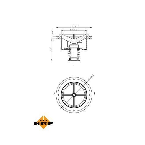 NRF Thermostat, K&uuml;hlmittel 725017