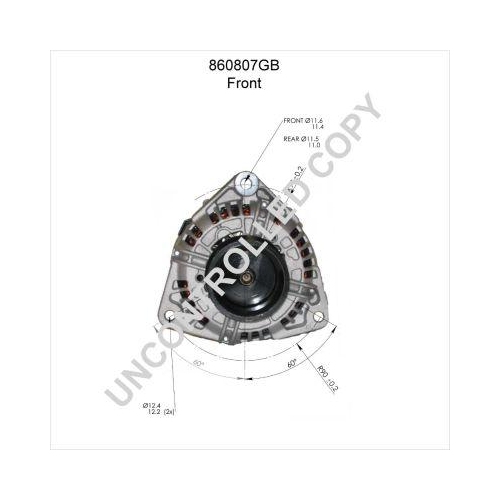 BOM-Prestolite Generator 860807GB
