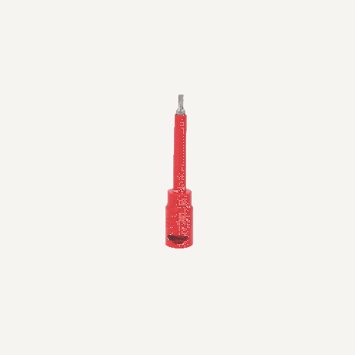 3/8 Zoll Isolierte Bit-Stecknuss Torx, T20, 122mm KS TOOLS 118.3822