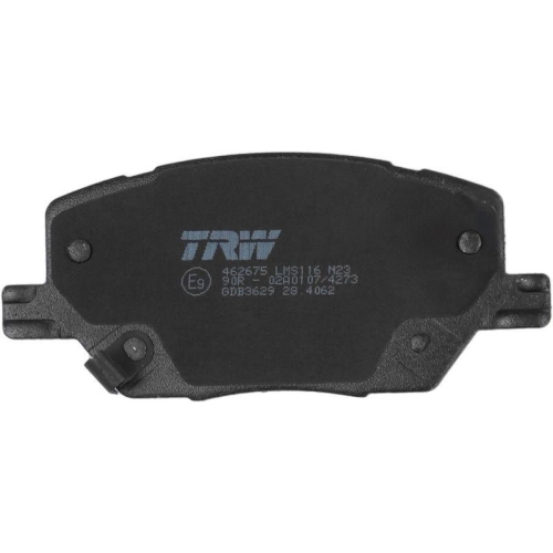 TRW Bremsbelagsatz, Scheibenbremse GDB3629