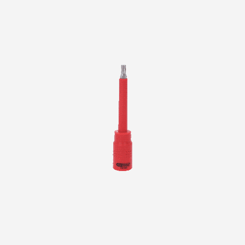 3/8 Zoll Isolierte Bit-Stecknuss Torx, T30, 122mm KS TOOLS 118.3825