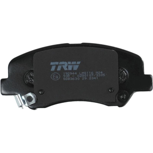 TRW Bremsbelagsatz, Scheibenbremse GDB3630