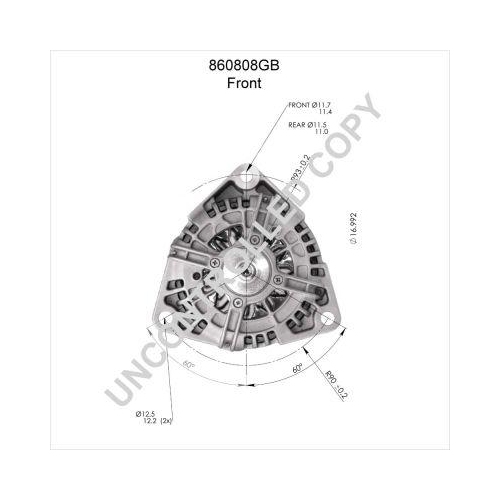 BOM-Prestolite Generator 860808GB