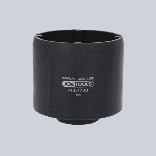 3/4 Zoll Nutmuttern-Schl&uuml;ssel f&uuml;r Scania mit 4 Zapfen Innenzapfen 72 mm KS TOOLS