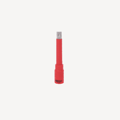 3/8 Zoll Isolierte Bit-Stecknuss Torx, T55, 122mm KS TOOLS 118.3829