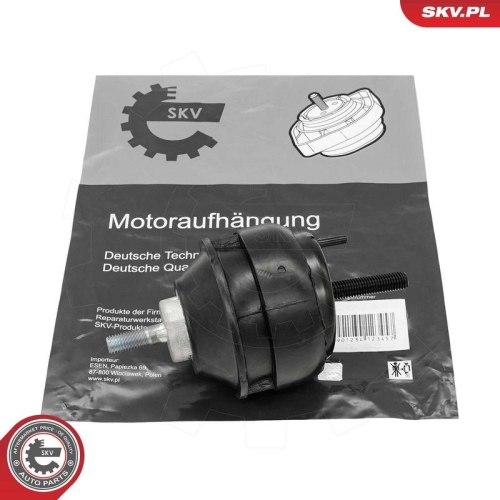 ESEN SKV Lagerung, Motor 75SKV332
