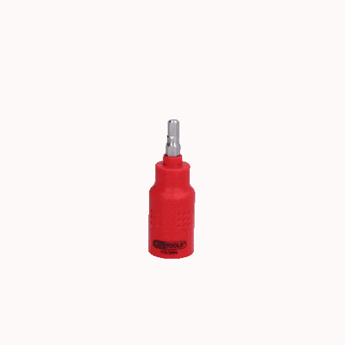 3/8 Zoll Isolierte Bit-Stecknuss Innensechskant, 5mm 60mm lang KS TOOLS 118.3865