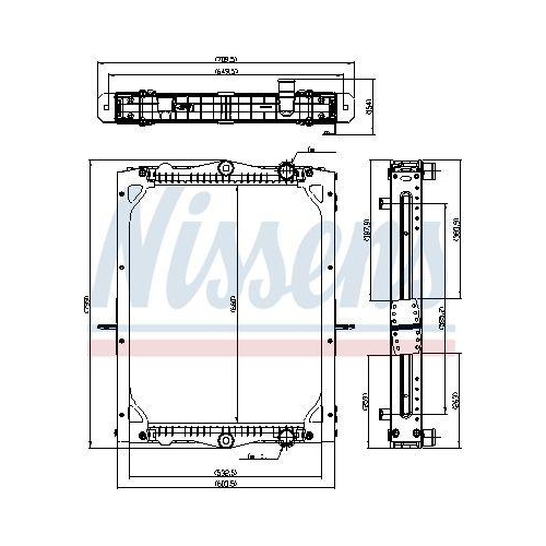 NISSENS K&uuml;hler, Motork&uuml;hlung 606773